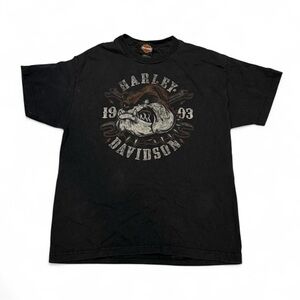 Harley-Davidson Black Bulldog Graphic Tee